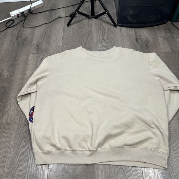 Freeze New York Disney Mickey Mouse Sweatshirt Embroidered Tan Size XL - Picture 6 of 6